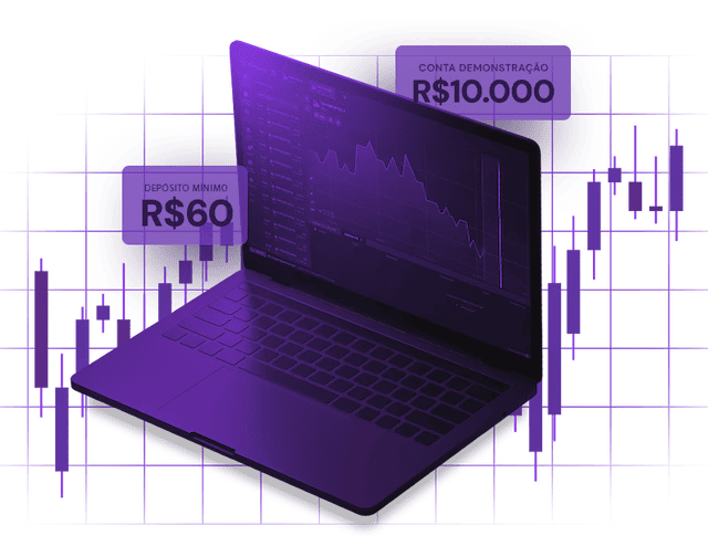 Veloc Broker tela de tranding da veloc